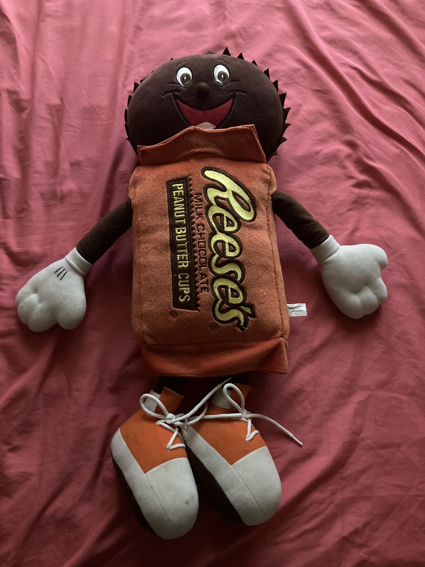 Reeses Reese’s Mascot Plush Cuppy! Vintage! OBO