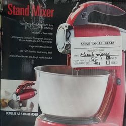 New Red Stand Mixer 