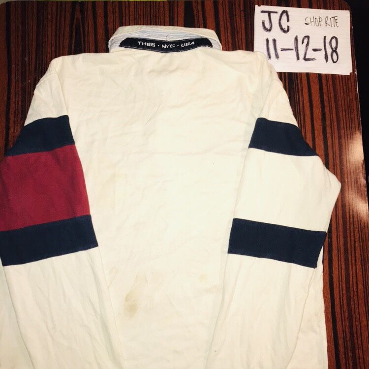 Vintage Tommy Hilfiger Rugby polo longsleeve size L