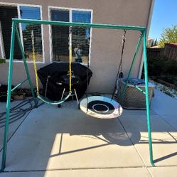 Backyard Swing set
