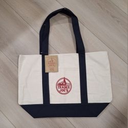 Trader Joe's Navy-Blue Large Bag