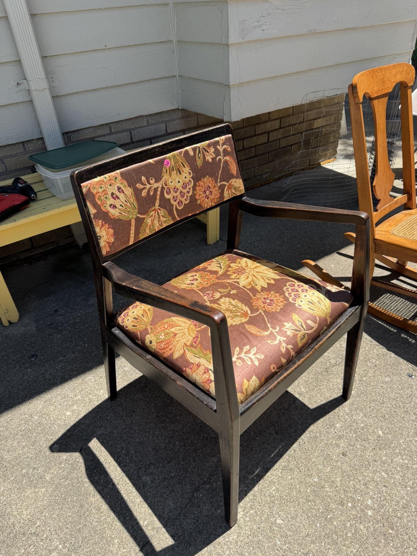 Floral Chair