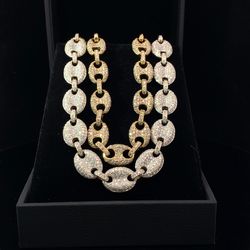 10K Gold And Natural VS Diamond Bracelet