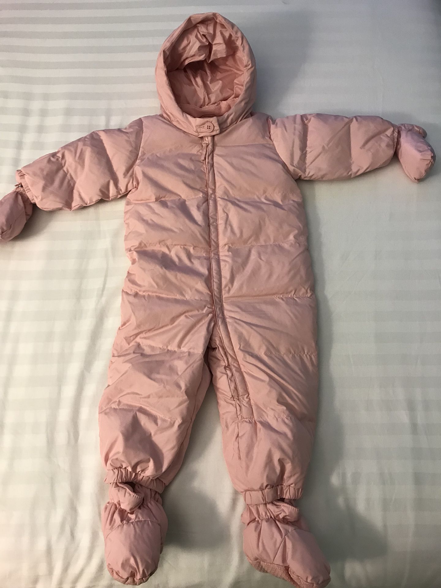 GAP baby girl toddler 18-24M down jacket, pink, winter jacket