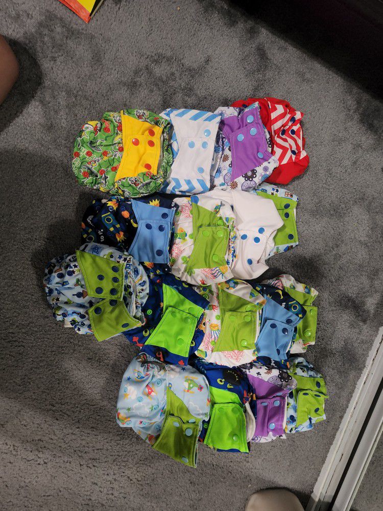All In One (AI1) Newborn Cloth Diapers