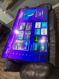TCL smart 75 inch Tv with roku stick
