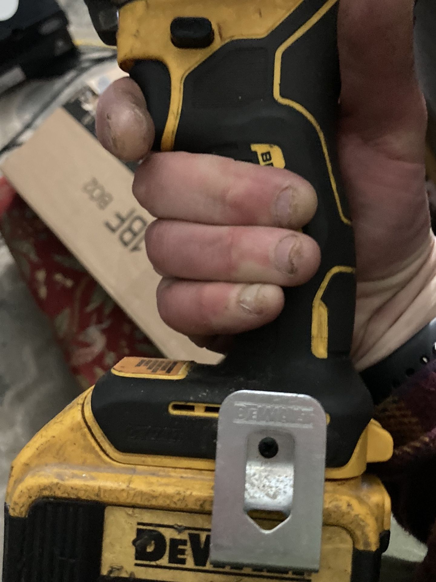 Dewalt Brushless Impactb With Big Boy Craftsman Battery