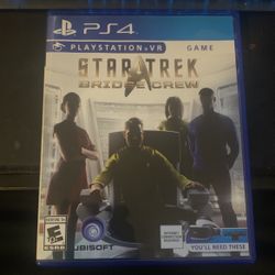 Star Trek Bridge Crew VR PS4 