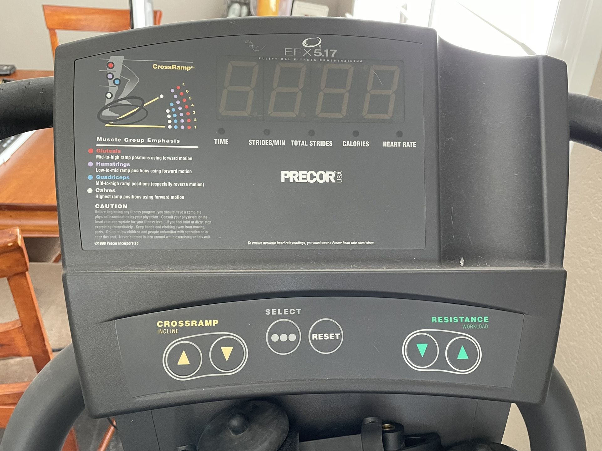 Used Precor elliptical