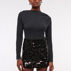 Abercrombie Fitch Glitter Skirt