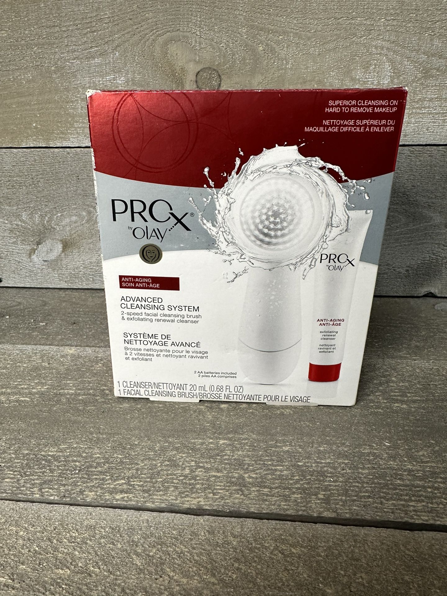 Olay ProX Advanced Facial Cleansing Brush System with Renewal Cleanser