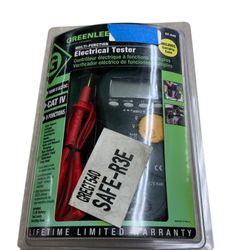 Greenlee GT-540 Multi-Function Electrical Tester In Open Box Condition 