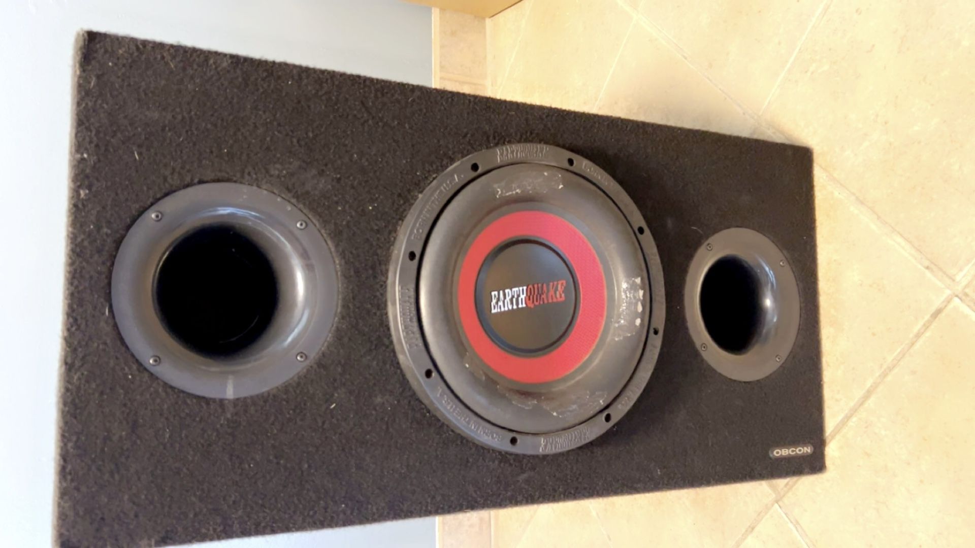 10In Earthquake Subwoofer & Ported Box