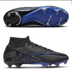 Nike Zoom Mercurial Superfly 9 Academy FG Soccer Cleats | Black Pack (Sizes Available: 11 & 11.5)