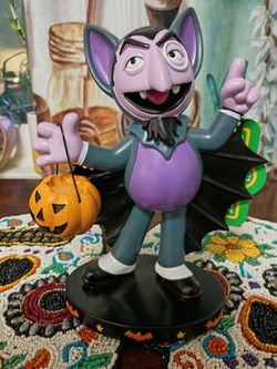 Sesame Street The Count Halloween Collectible