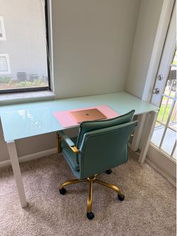 Desk and Office Chair
