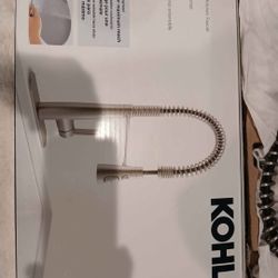 KOHLER Brush Nickel, Kitchen Faucet
