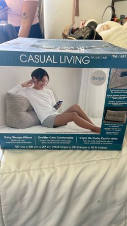 Cozy wedge pillow for sale!