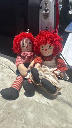 Raggedy Ann and Andy Dolls