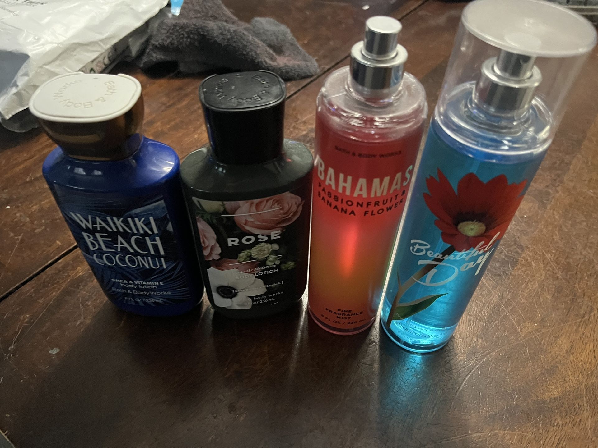 Bath And Body Works perfume And Lotion