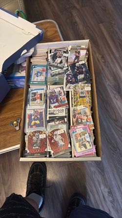 Football card lot of approximately 4000!!