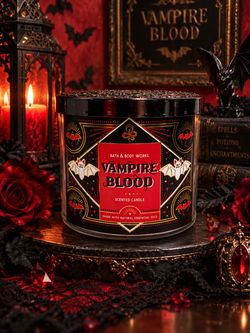 Vampire blood candle