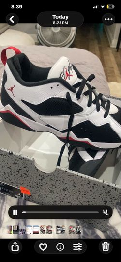 Air Jordan MVP 92 Low in the "White/Black/Gym Red size 11.5