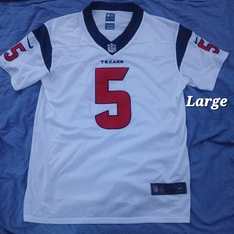 Houston Texans Nike NFL Stitched Jersey. Men's Large. Brand New. NWOT 