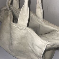 Calf Skin Large Tote 