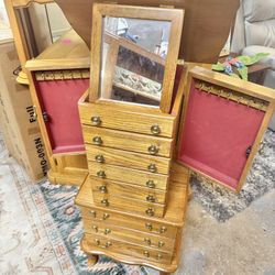 Large Jewelry Armoire 