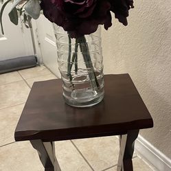 Beautiful Solid Wood Stool/Plant Stand