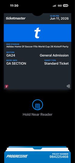 BMO WATCH PARTY TICKET