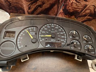 Chevy gauge cluster