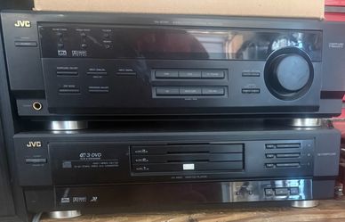 JVC RX-6018V Audio/Video Reciever & JVC XV-M50-DVD/CD player