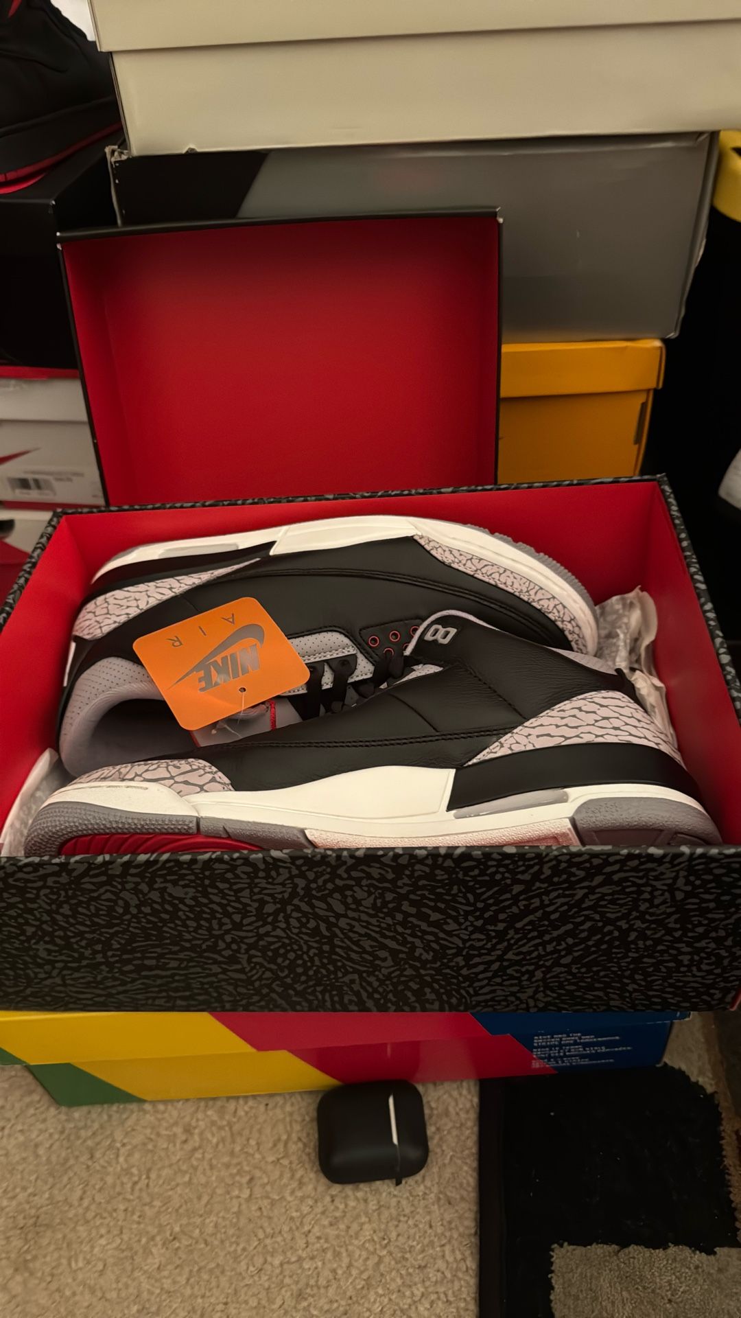 Jordan 3 “Black Cement”