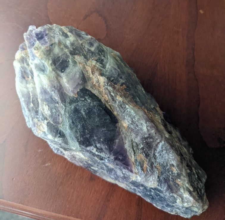 Large Piece Of Amethyst Rock 