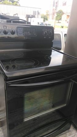 Frigidaire Black electric range