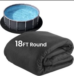 Poolvio 18FT Round Above Ground Pool Liner