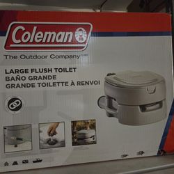 Coleman Large Flush Toilet 5.3 gal