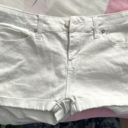 White Shorts 