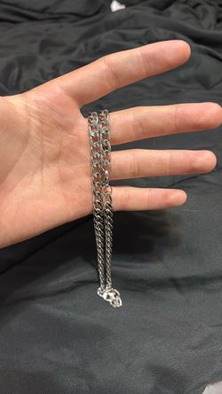 Silver necklace