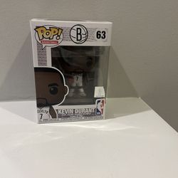 Funko Pop NBA Brooklyn Nets Kevin Durant #63 Vinyl Figure Brand New