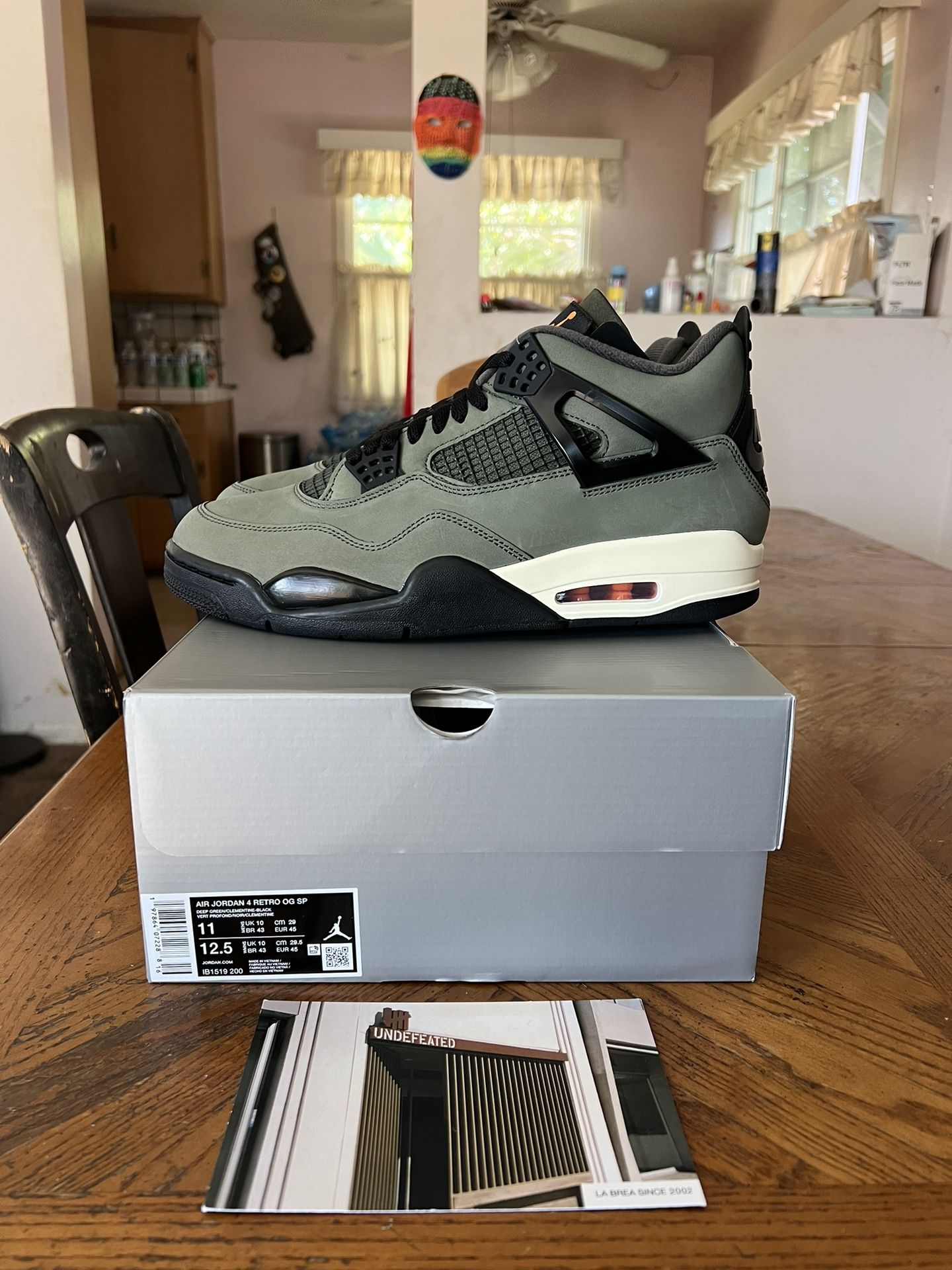 Jordan 4 Retro OG x Undefeated (2025) Size 11