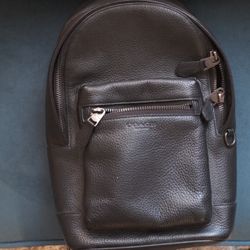 Coach Men’s Black Leather Bag 