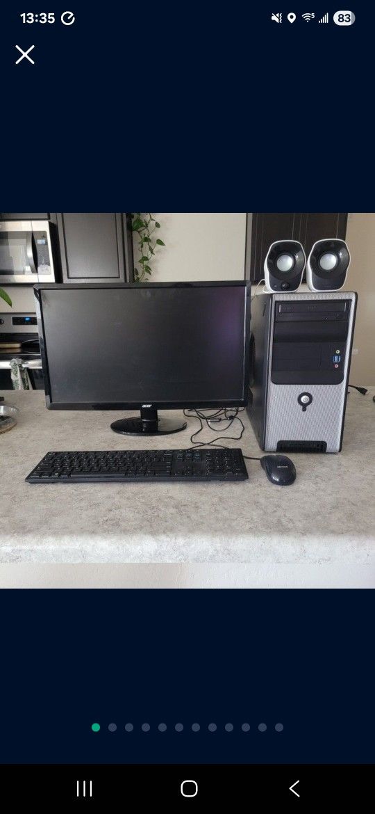 Desktop Computer Full Setup