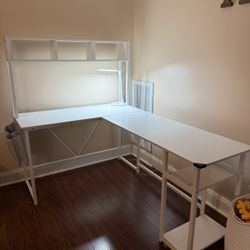L shaped desk 