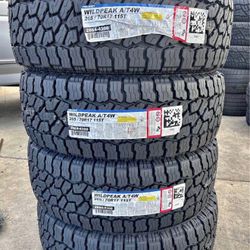 265/70R17 Falken Wildpeak AT4W New Tires Set Installed And Balanced Llanta Nueva Instalacion Y Balanceo incluido ✅✅
