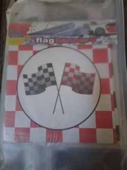 Race car birthday supplies