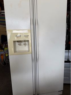 KitchenAid Superba Side-by-Side Refrigerator – Perfect Garage/Backup Fridge!
