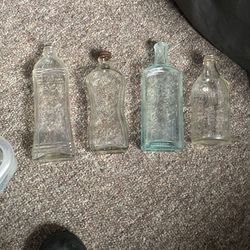 4 Vintage Bottles (1920’s-1960’s)